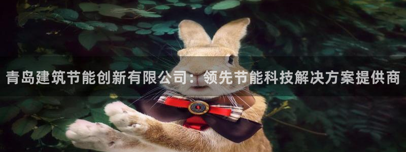 e尊国际娱乐官网下载：青岛建筑节能创新有限公司：领先节能科技解决方案提供商